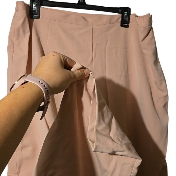 NWT Alfred Dunner Pink Stretch Pants | Size 18WP 0187 - Picture 3 of 8